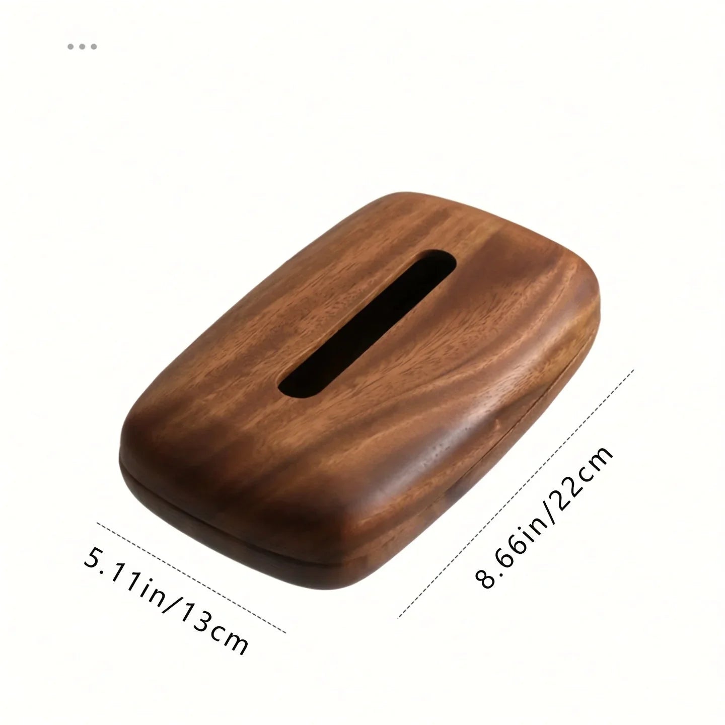Tissue Box - Luxury Wooden Walnut