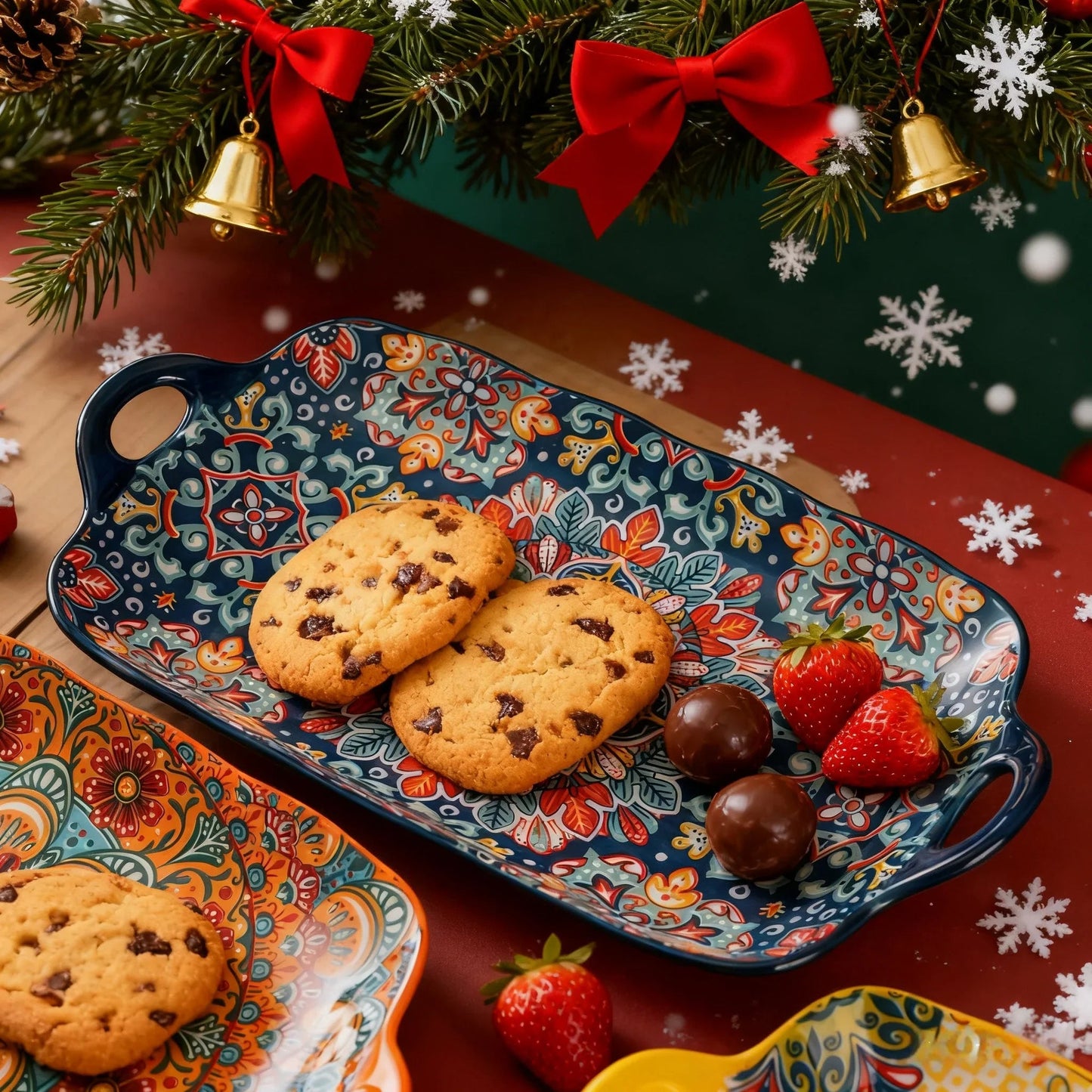 Serving Plates - Ceramic Rectangular Large