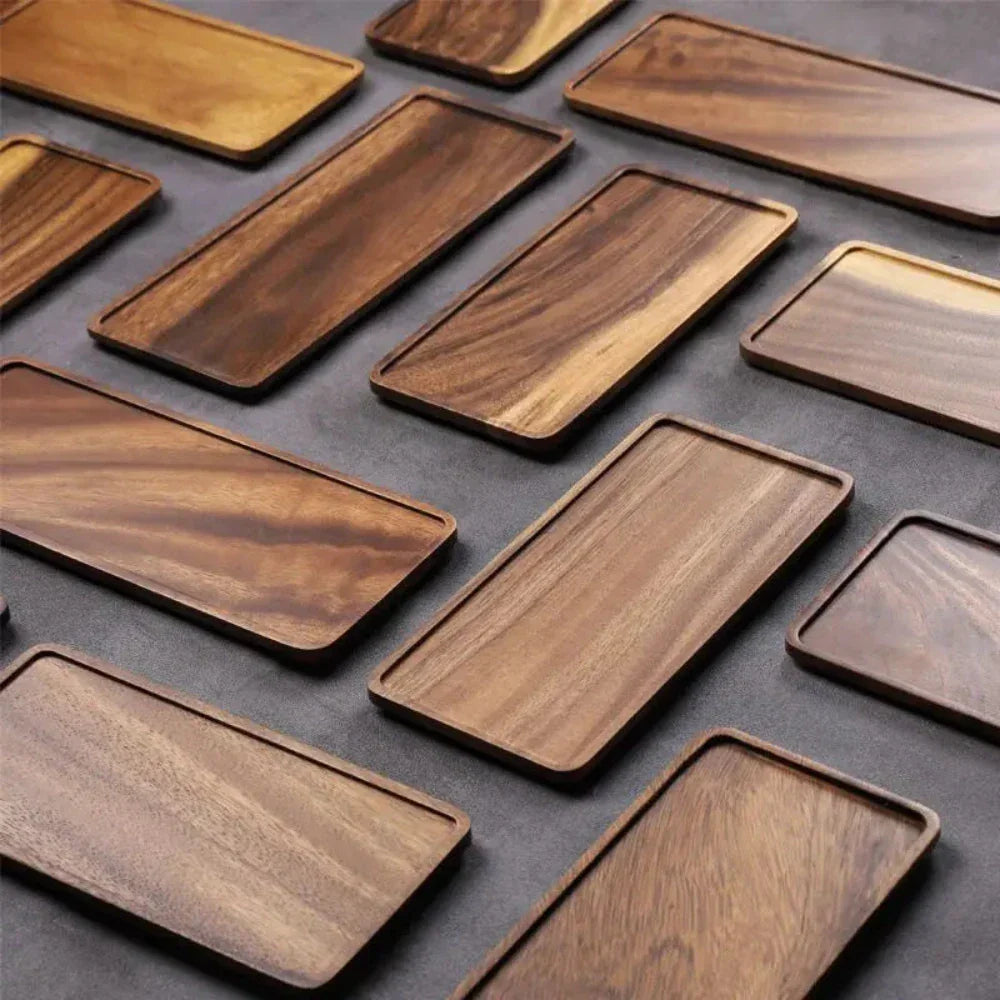Serving Tray - Wooden Countertop