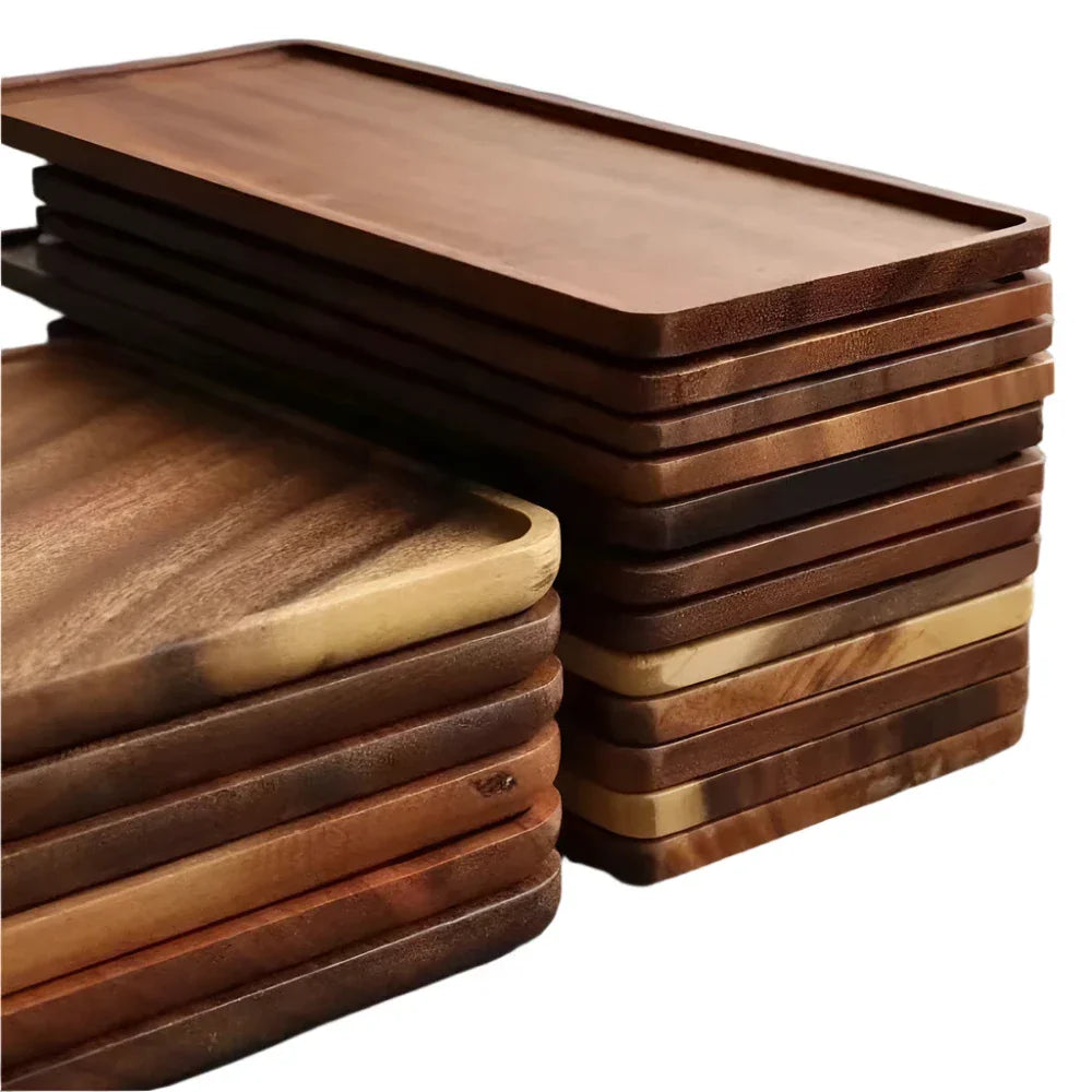 Serving Tray - Wooden Countertop