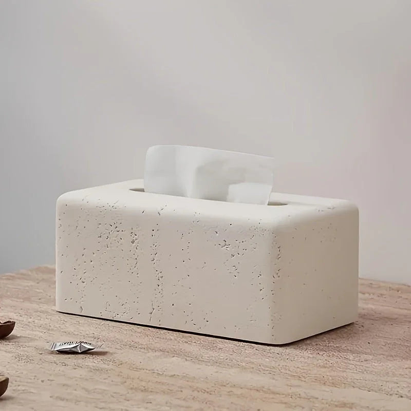Tissue Box Holder - Modern Wooden Small