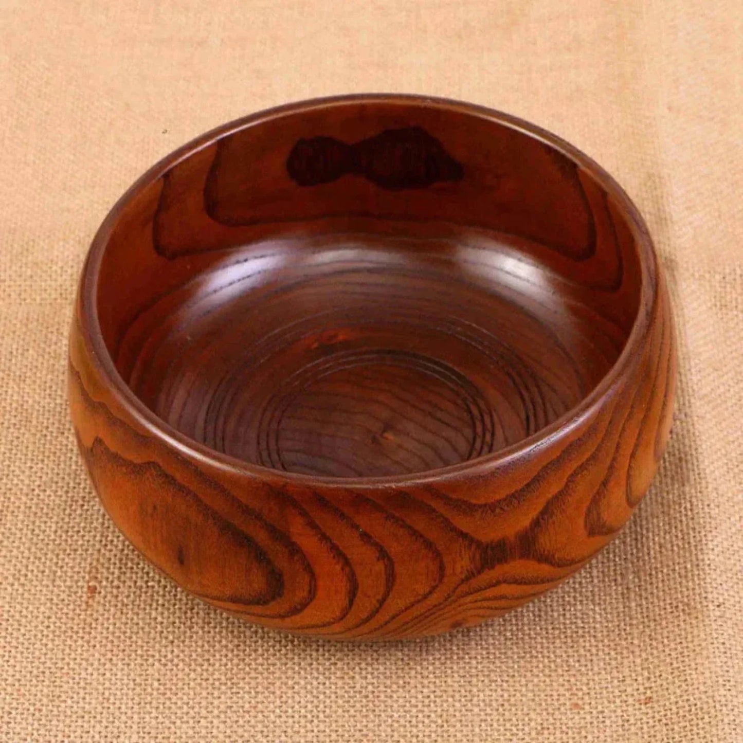 Wooden Bowl Made from Natural Wood Material